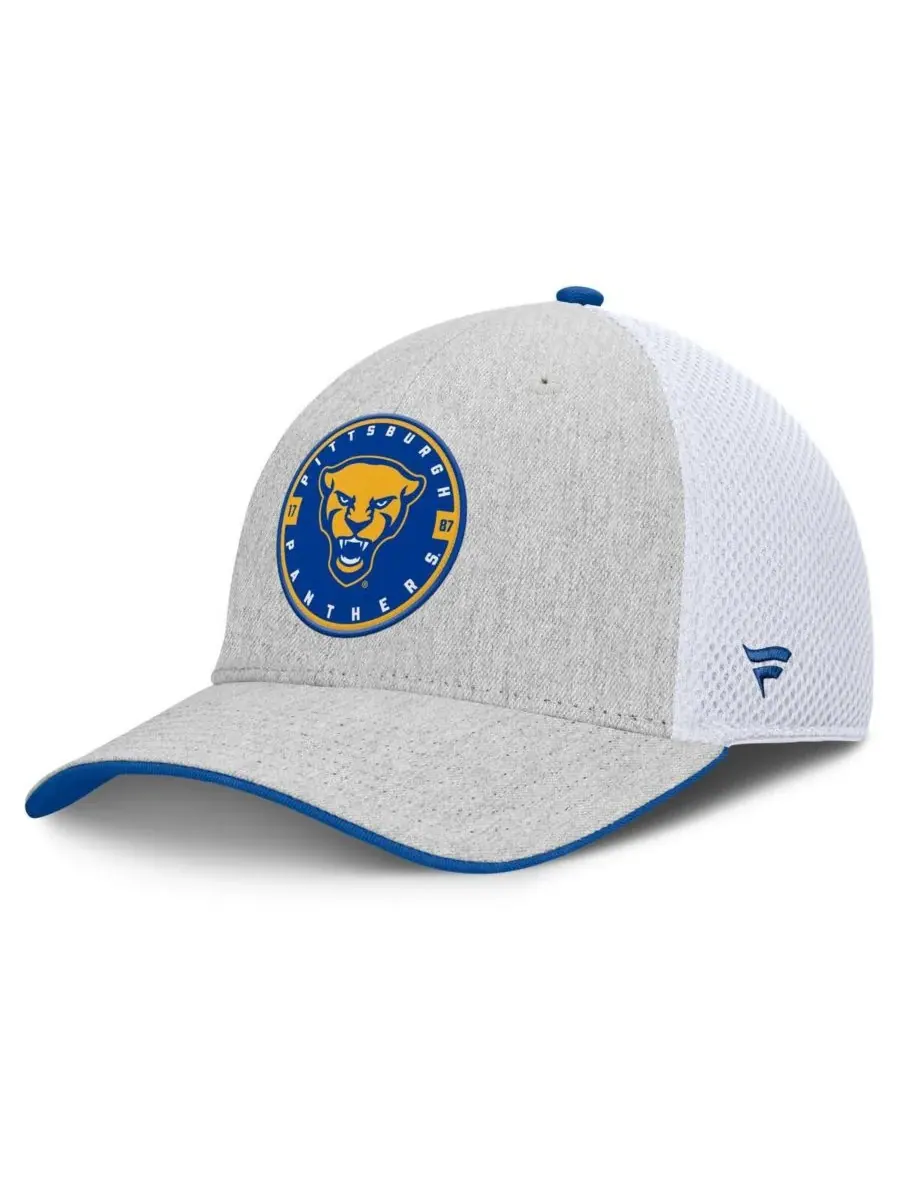 Fanatics Мужская бейсболка Pitt Panthers Trigger Flex серого цвета — изображение 1 из 4, серый
