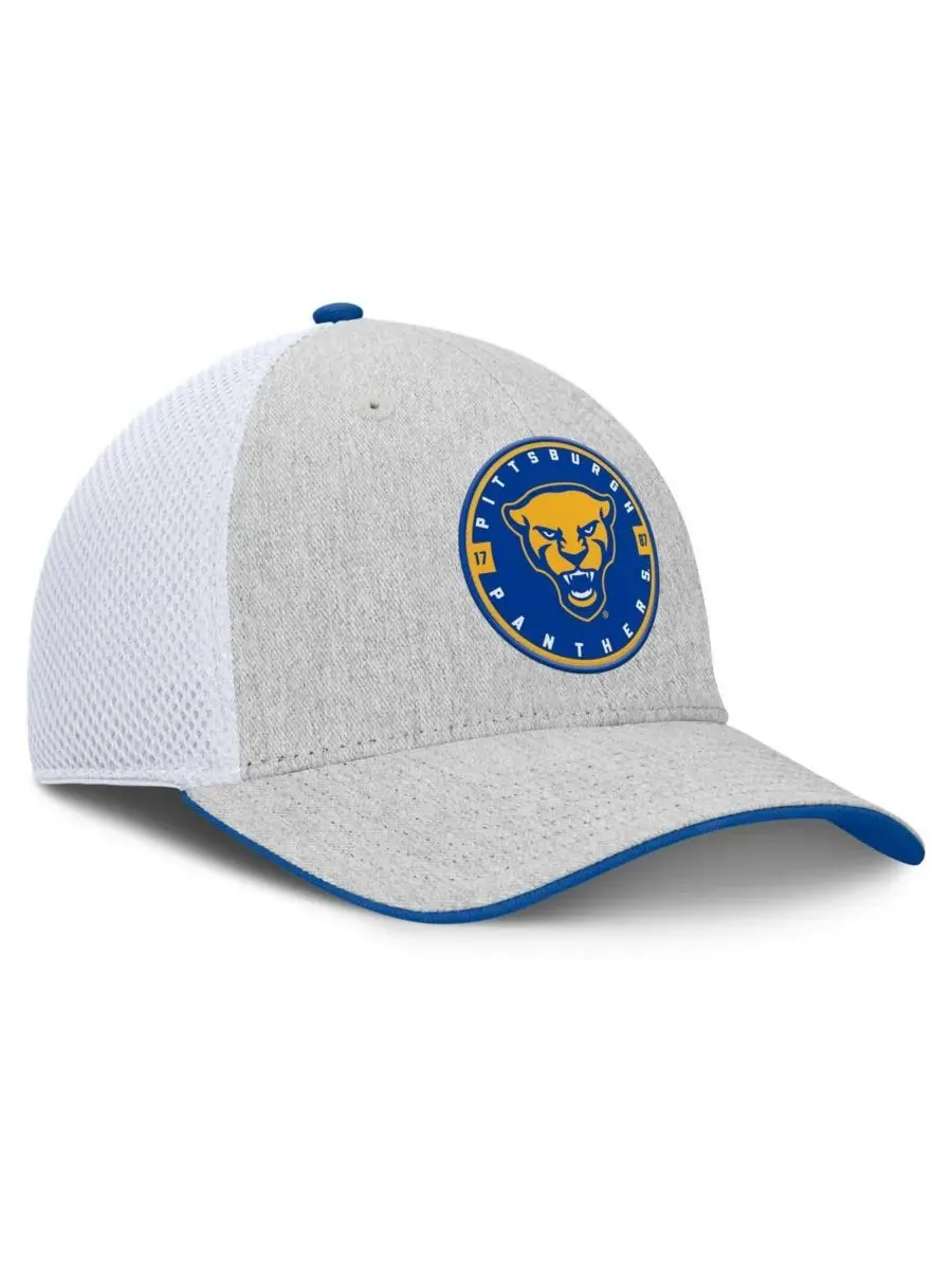 Fanatics Мужская бейсболка Pitt Panthers Trigger Flex серого цвета — изображение 2 из 4, серый
