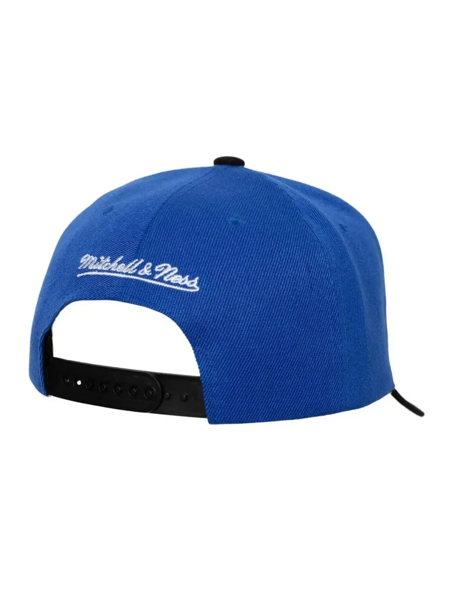 Mitchell & Ness Мужская бейсболка Golden State Warriors Under Arch Two-Tone Pro Crown Snapback с — изображение 3 из 3, черный