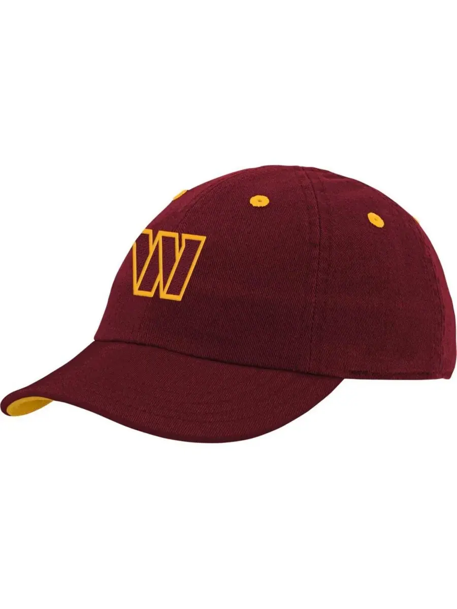Outerstuff Детская бейсболка Washington Commanders Team Slouch Flex Hat бордового цвета для — изображение 1 из 3, бордовый
