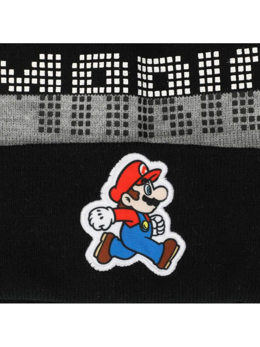 Детский набор Boys Bros Mario: шапка и перчатка SUPER MARIO — изображение 3 из 6, мульти