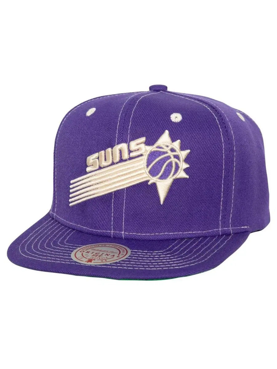 Mitchell & Ness Мужская фиолетовая кепка Phoenix Suns Energy Contrast Snapback — изображение 1 из 1, фиолетовый
