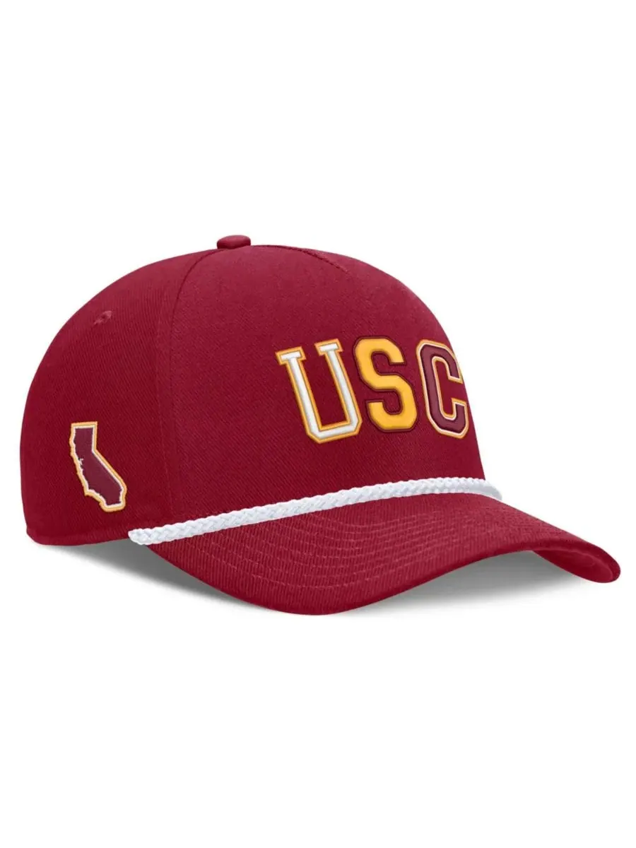Кепка Nike с вышивкой USC Trojans — изображение 1 из 4, красный