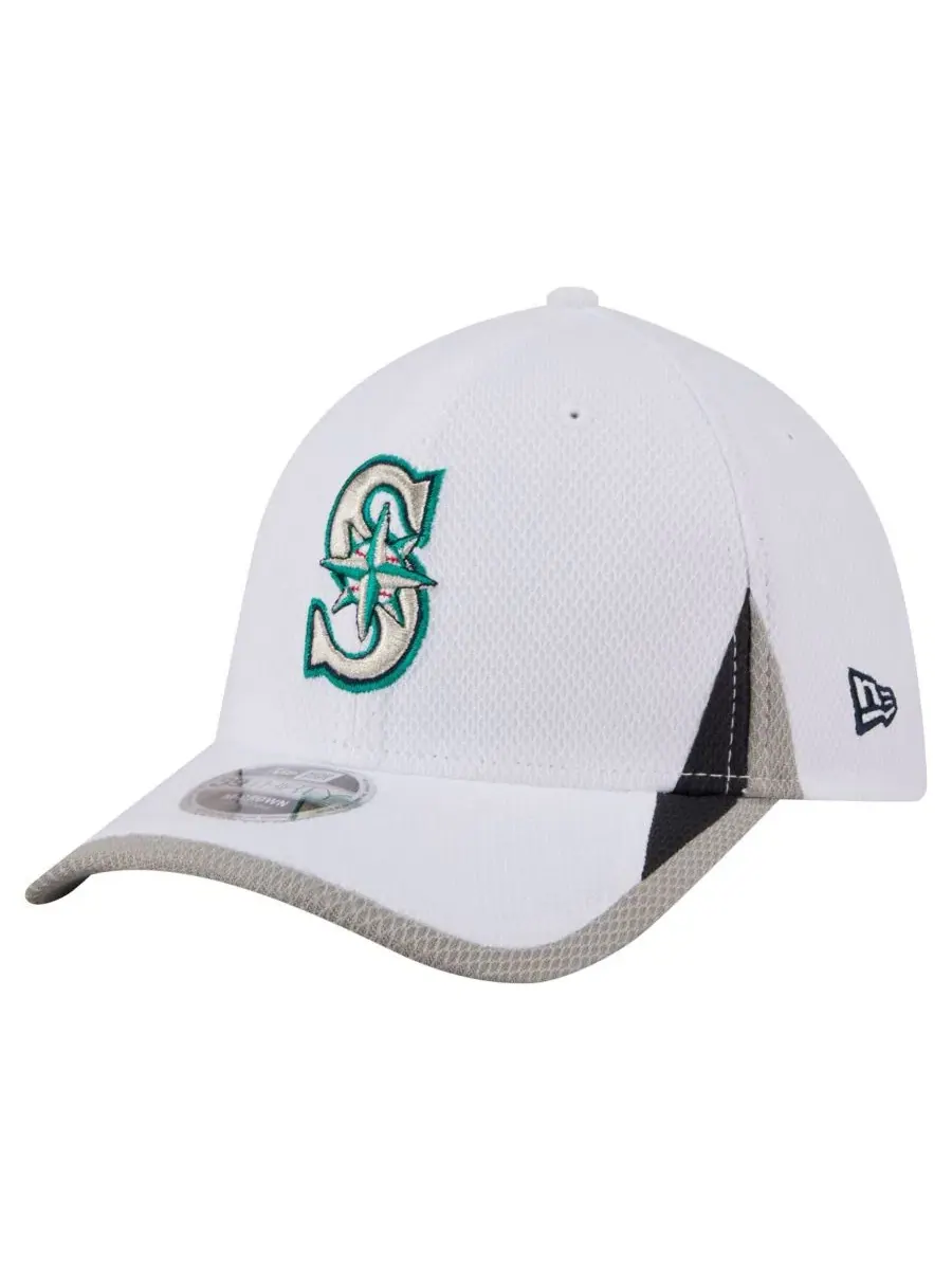 Бейсболка New Era 39THIRTY Seattle Mariners — изображение 1 из 5, белый