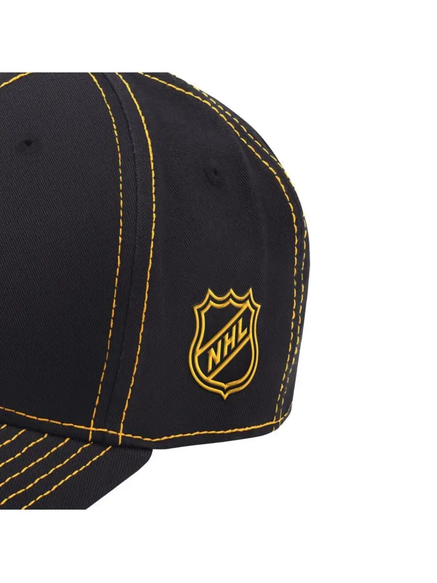 Starter Мужская черная регулируемая кепка Boston Bruins Sphere II — изображение 4 из 4, черный