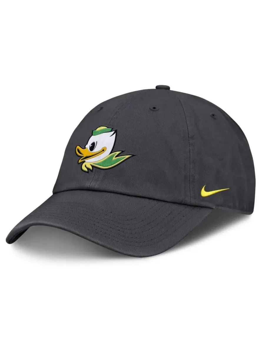Кепка Nike Oregon Ducks Dri-FIT с регулируемой застежкой — изображение 1 из 4, серый