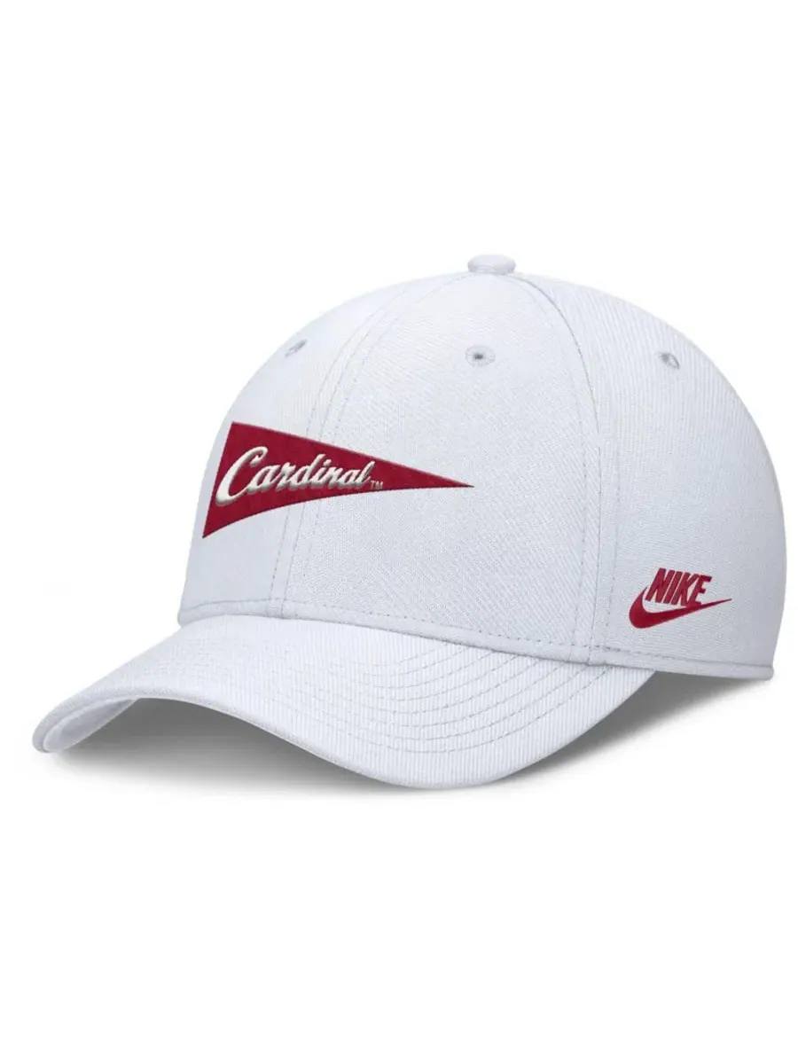 Бейсболка Nike Rise Academic Dri-FIT Flex — изображение 1 из 4, белый