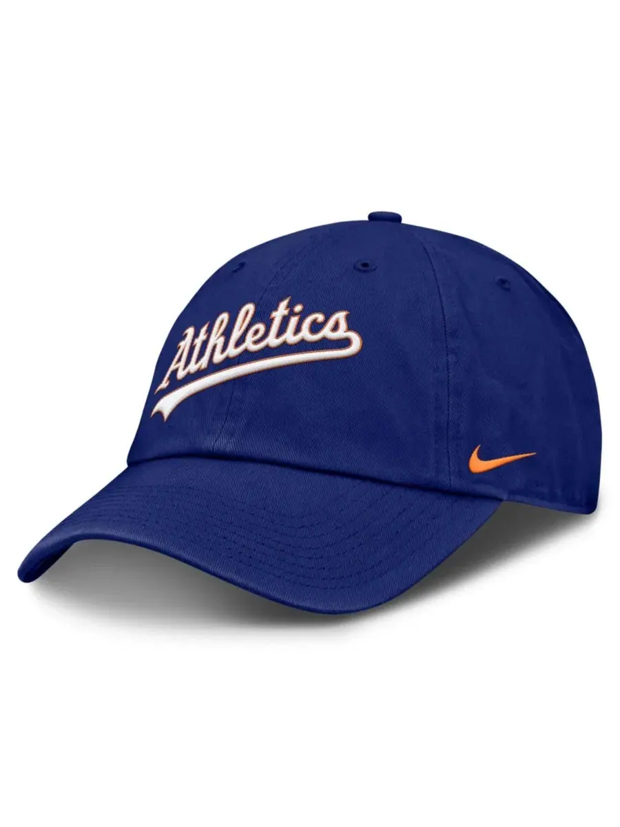 Кепка Nike с вышивкой команды Athletics — изображение 1 из 4, королевский