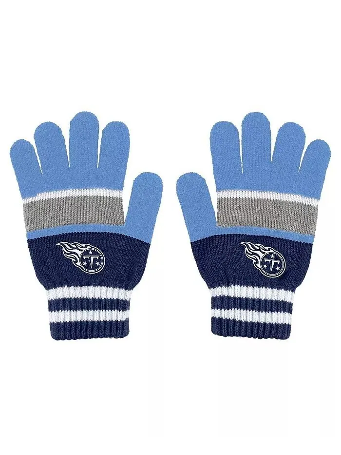 Женский комплект перчаток и шарфа Tennessee Titans Stripe WEAR by Erin Andrews — изображение 2 из 3