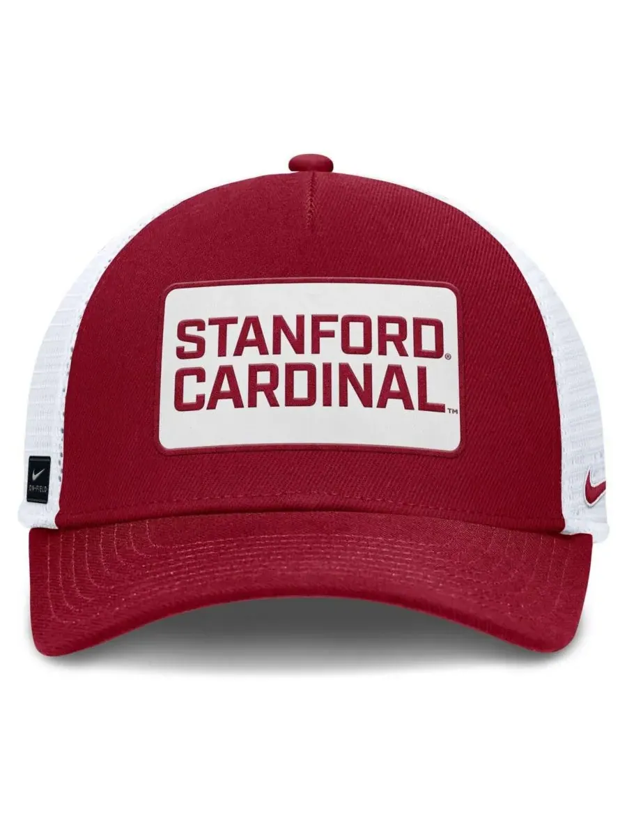 Nike Мужская регулируемая бейсболка-тракер Stanford Cardinal 2025 с нашивкой в виде эмблемы команды — изображение 2 из 4
