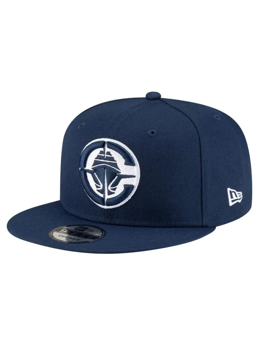 Мужская темно-синяя кепка LA Clippers 9FIFTY с застежкой-регулятором New Era — изображение 1 из 5, темно-синий