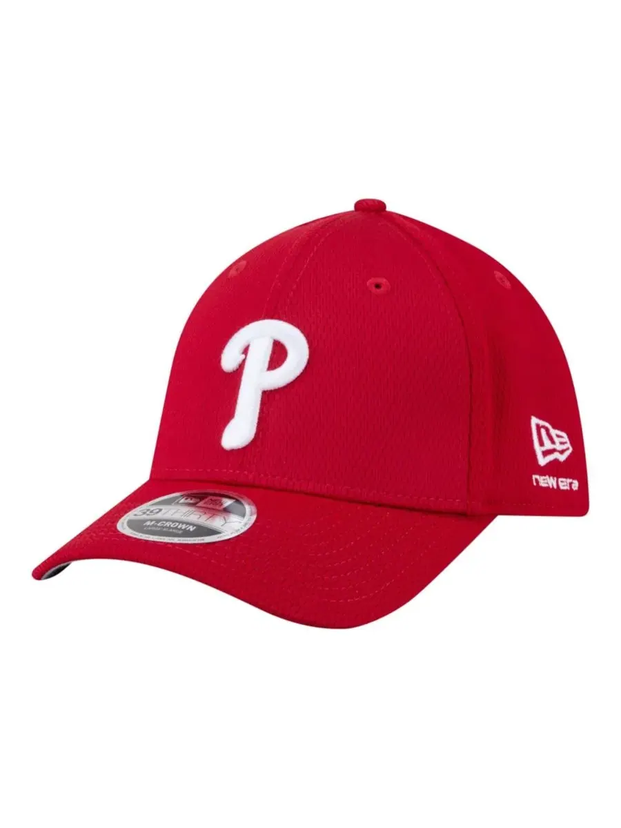 Бейсболка New Era с вышивкой Philadelphia Phillies — изображение 1 из 5, красный
