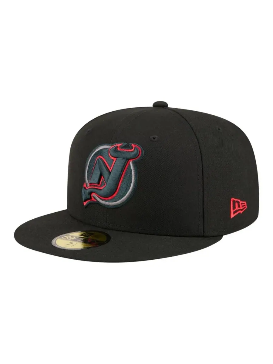 Кепка с принтом Color Pop 59FIFTY New Era — изображение 1 из 5, черный