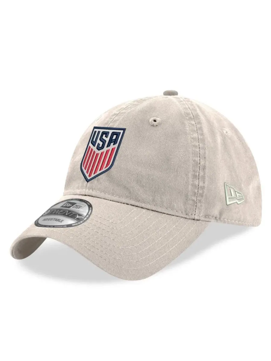 Кепка New Era с вышивкой USMNT — изображение 1 из 4, бежевый