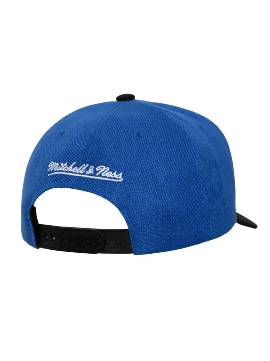 Mitchell & Ness Мужская сине-черная бейсболка New York Rangers Underarch Two-Tone Pro Crown Snapback — изображение 2 из 2