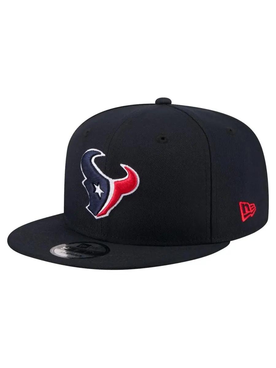 Кепка-снапбек с вышивкой Houston Texans New Era — изображение 1 из 5, темно-синий