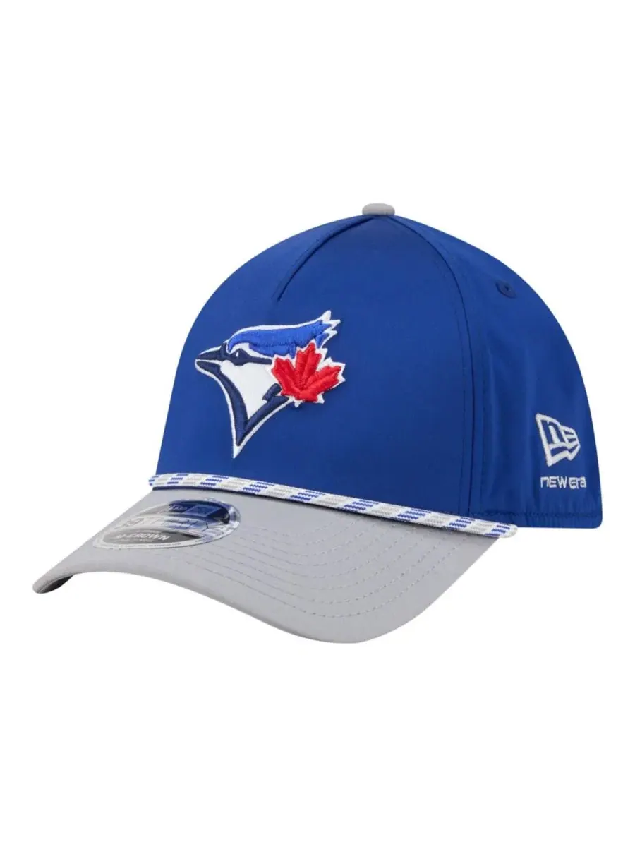 Бейсболка New Era с вышитым логотипом Toronto Blue Jays, M-Crown — изображение 1 из 5, серый