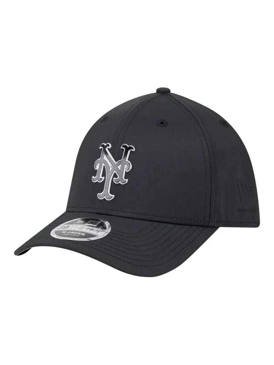 Кепка New Era Metallic 39THIRTY M-Crown Flex Hat — изображение 1 из 5, черный