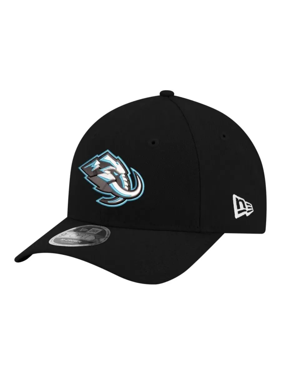 Кепка с вышитым логотипом Utah Mammoth New Era — изображение 1 из 4, черный