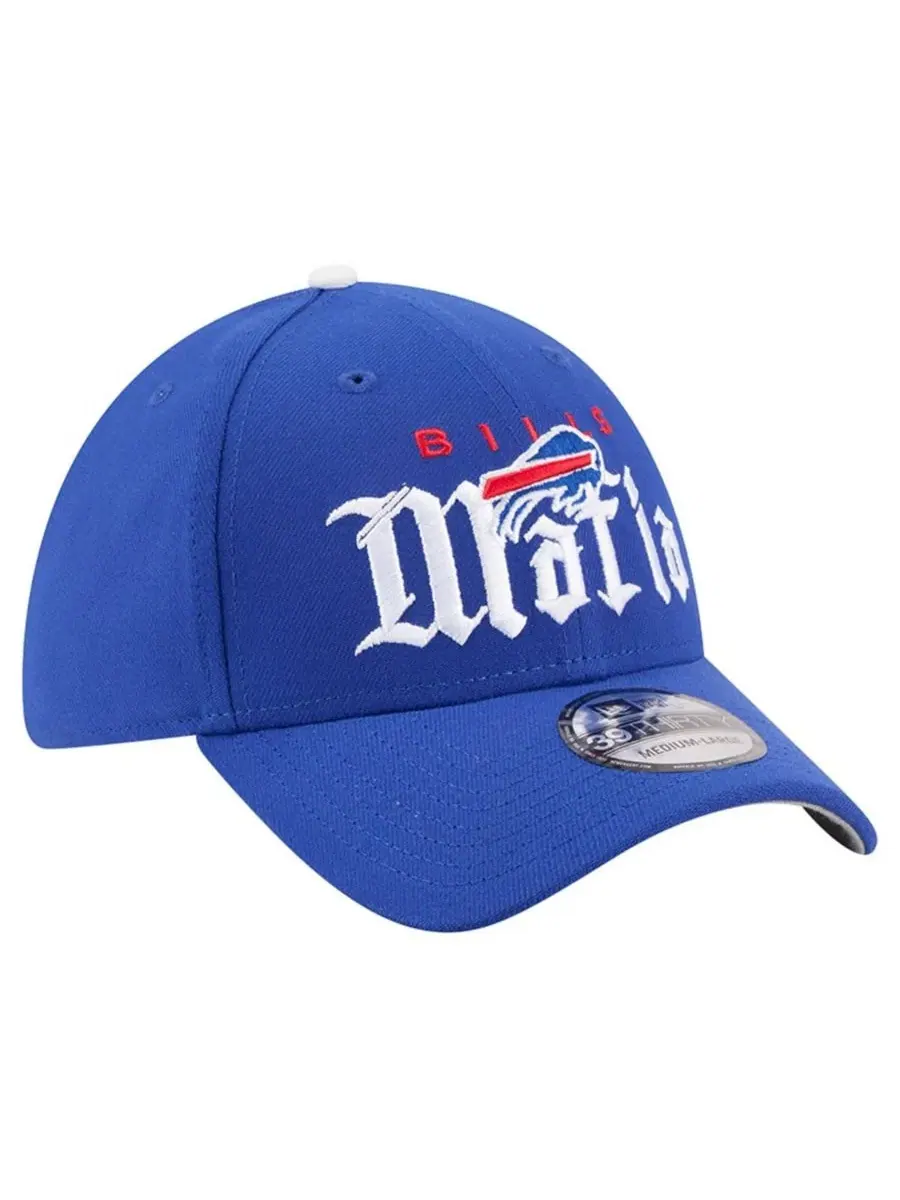 Кепка 39THIRTY с вышивкой Bills Mafia New Era — изображение 1 из 4, королевский