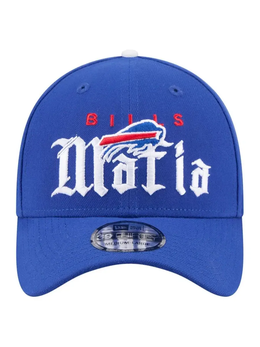 Кепка 39THIRTY с вышивкой Bills Mafia New Era — изображение 2 из 4, королевский