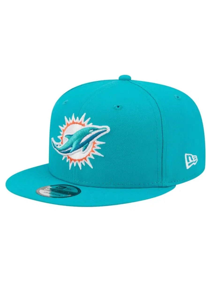 Кепка-снэпбек с вышивкой New Era 9FIFTY — изображение 1 из 7, голубой