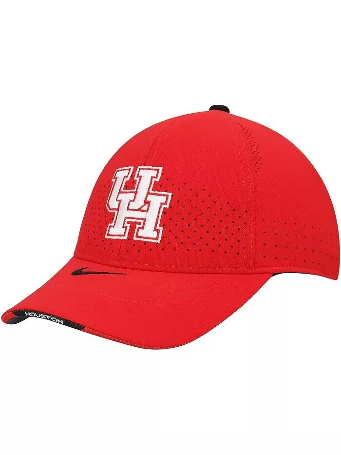 Регулируемая шапка Red Houston Cougars для больших мальчиков и девочек 2023 Sideline Legacy91 Nike — изображение 1 из 4