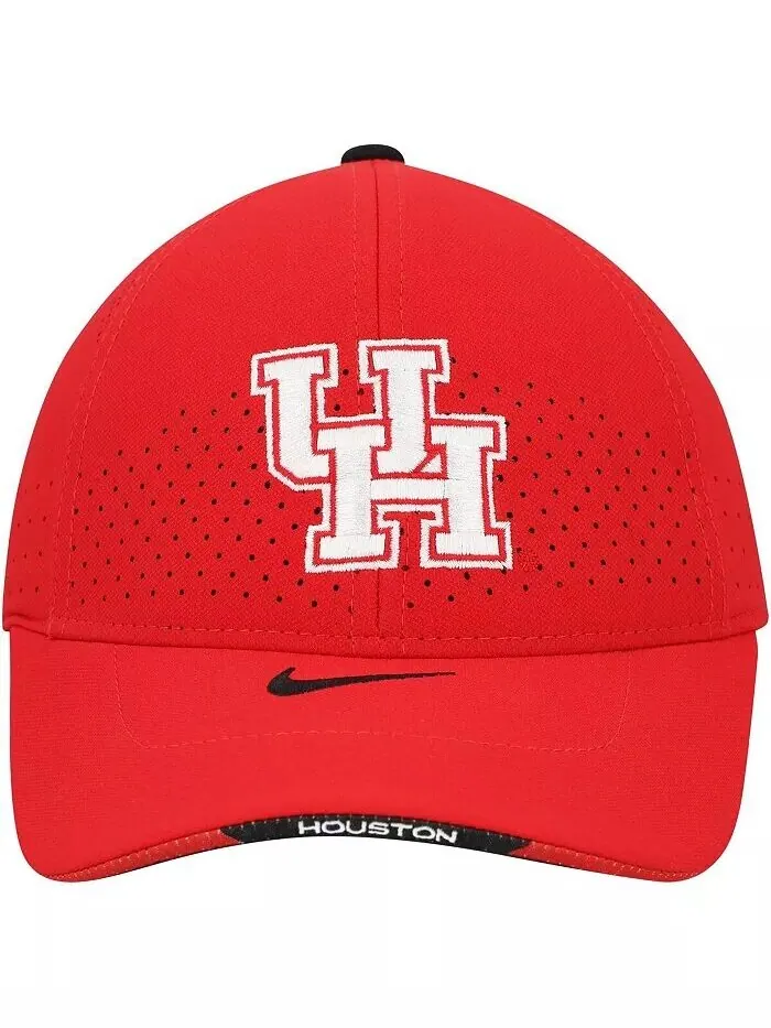 Регулируемая шапка Red Houston Cougars для больших мальчиков и девочек 2023 Sideline Legacy91 Nike — изображение 2 из 4
