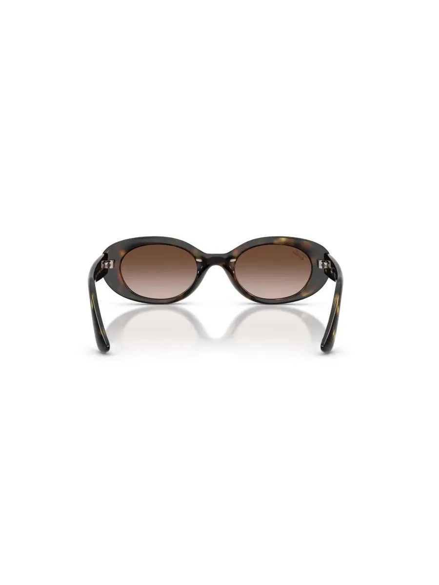 Детские солнцезащитные очки овальной формы, RB9141S Ray-Ban Jr — изображение 4 из 6, коричневый