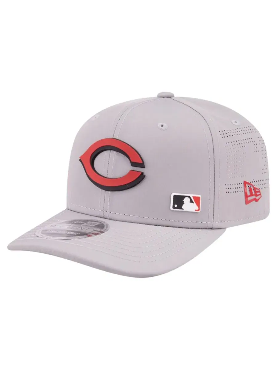Кепка New Era Cincinnati Reds 9SEVENTY, серая — изображение 1 из 5, серый