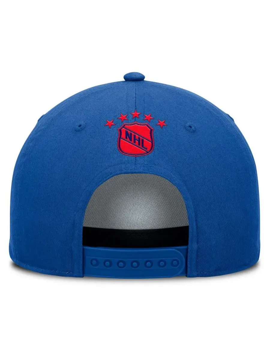 Мужская регулируемая бейсболка Royal New York Rangers из коллекции Decades с А-образной рамой и — изображение 3 из 3