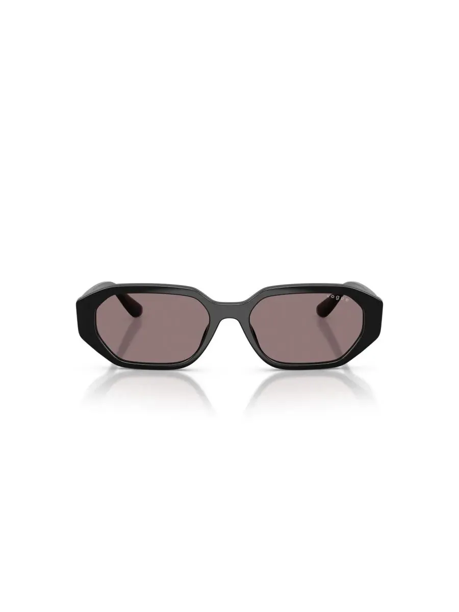Солнцезащитные очки унисекс с геометрическим рисунком, VJ2034 Vogue Eyewear — изображение 2 из 6, черный