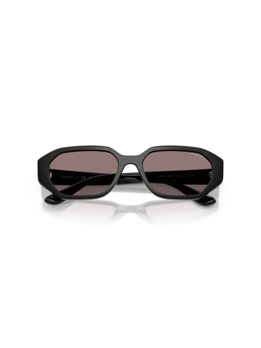Солнцезащитные очки унисекс с геометрическим рисунком, VJ2034 Vogue Eyewear — изображение 4 из 6, черный