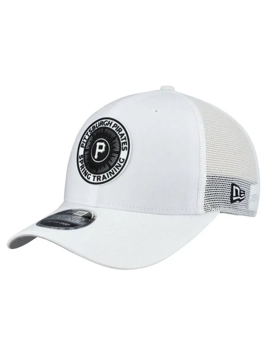 Кепка-тракер с козырьком, с сеткой, Pittsburgh Pirates New Era — изображение 1 из 4, белый
