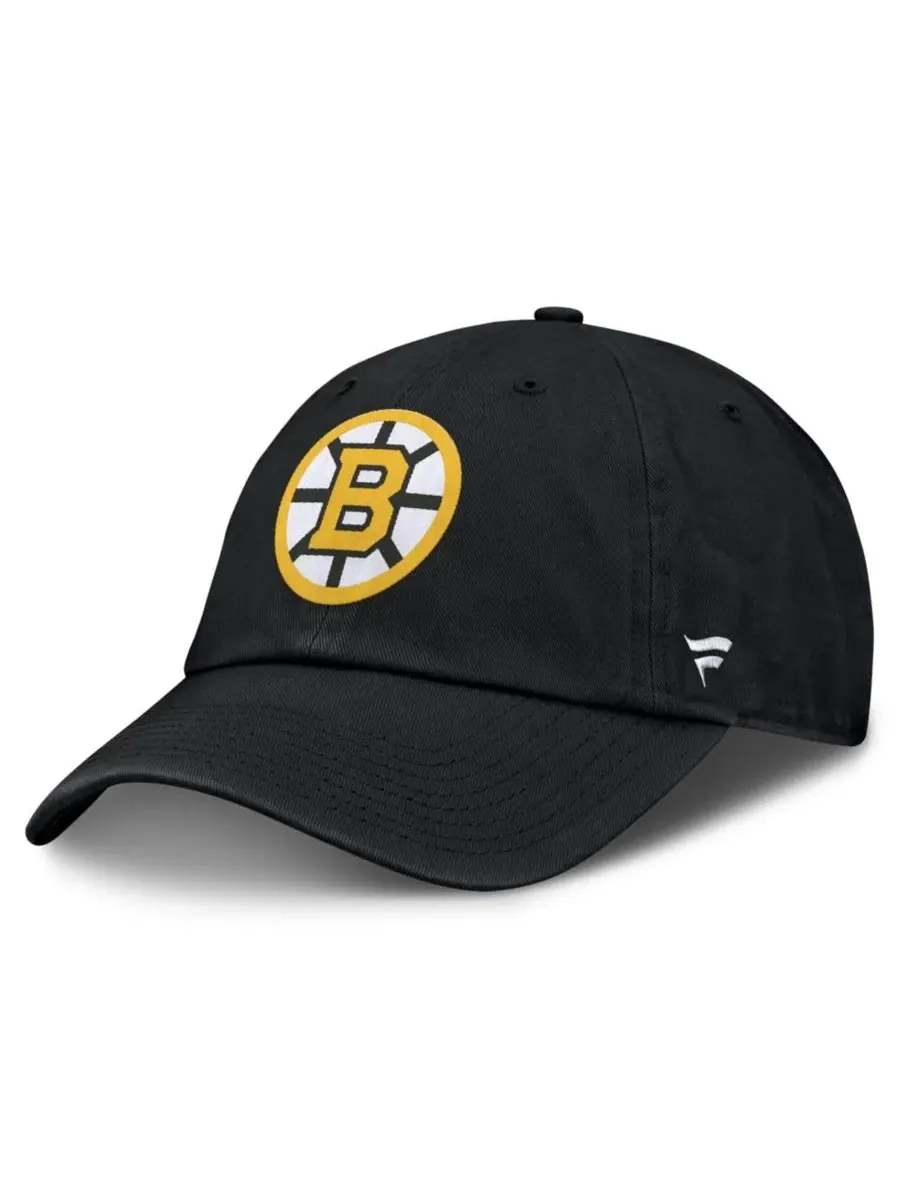 Кепка с вышивкой Boston Bruins Fanatics — изображение 1 из 4, черный