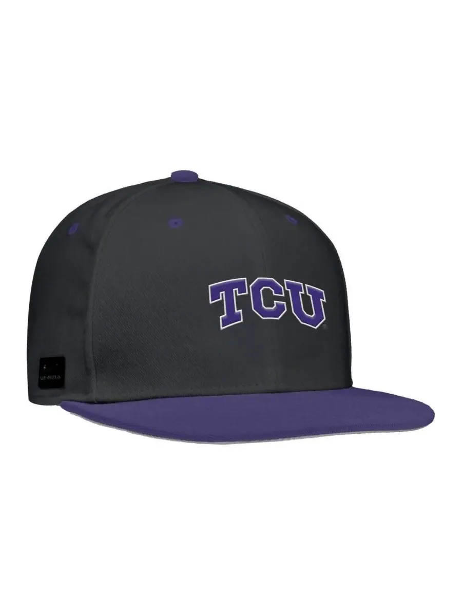 Nike Мужская черная бейсболка TCU Horned Frogs для игры в бейсбол — изображение 3 из 3, черный