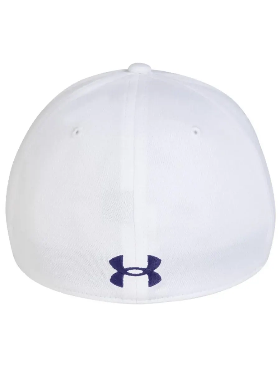Under Armour Мужская белая кепка Northwestern Wildcats Sideline Blitzing Accent Flex Hat — изображение 2 из 2, белый
