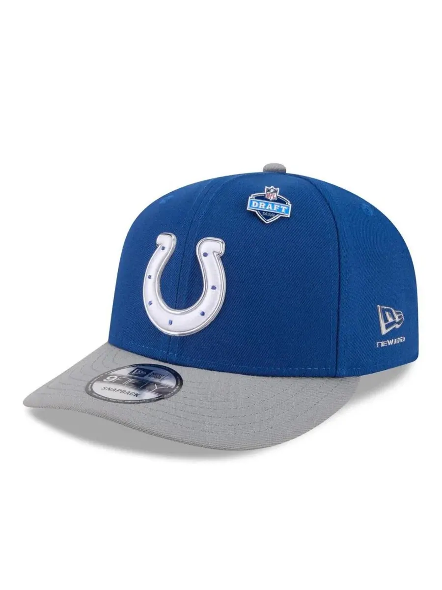 Кепка-снапбек с козырьком 2026 NFL Draft On Stage 9FIFTY New Era — изображение 1 из 5, серый