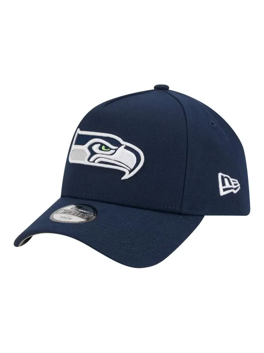 Кепка с высокой тульей и принтом Seattle Seahawks New Era — изображение 1 из 5, темно-синий