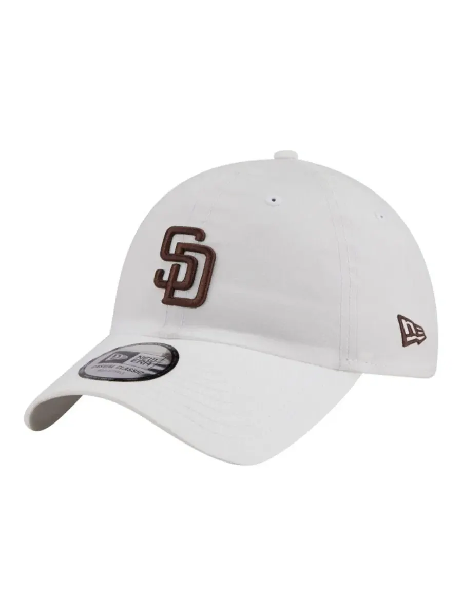 Кепка с вышитым логотипом San Diego Padres New Era — изображение 1 из 7, белый