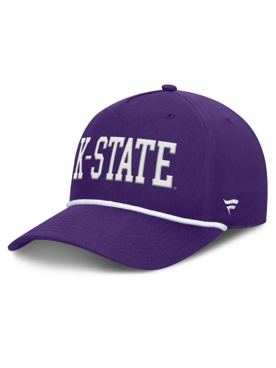 Fanatics Мужская фиолетовая регулируемая кепка с символикой команды Kansas State Wildcats — изображение 1 из 4, фиолетовый