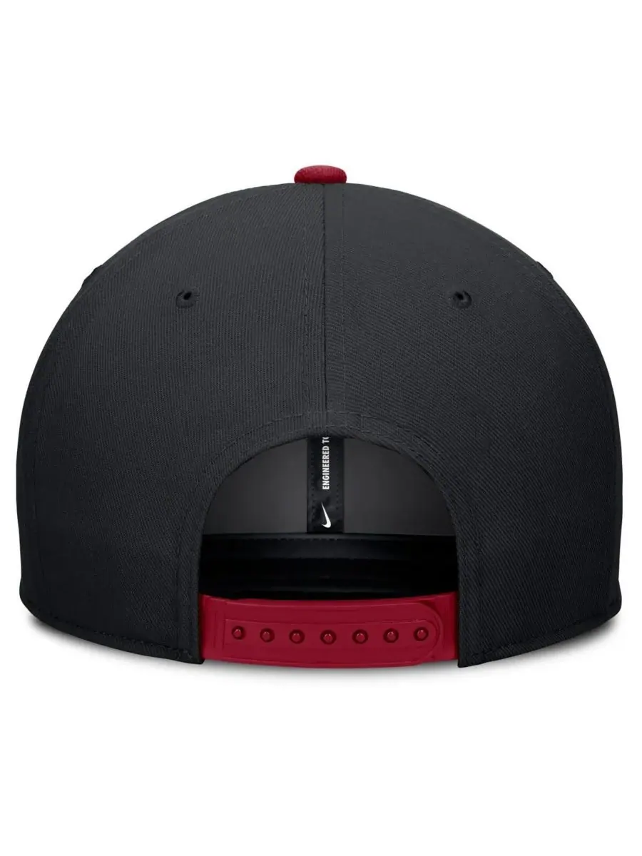Nike Мужская черно-красная бейсболка Arizona Diamondbacks Pro Performance Snapback — изображение 2 из 4, черный красный