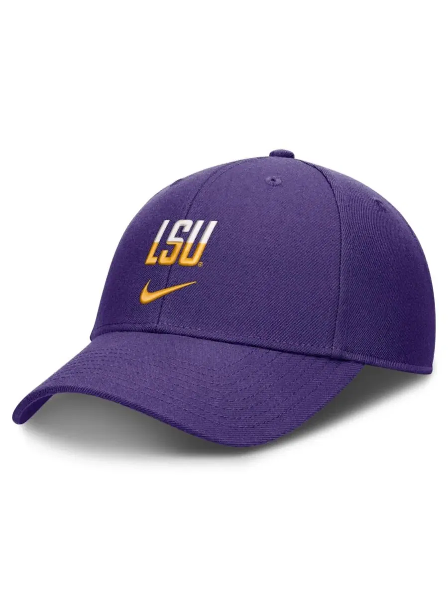 Кепка с вышивкой LSU Tigers Nike — изображение 1 из 4, фиолетовый