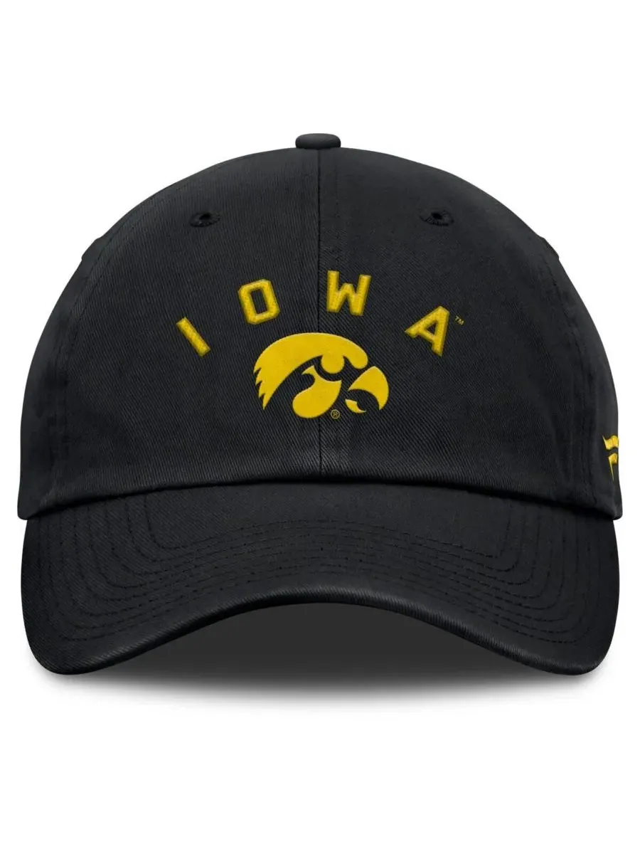Fanatics Мужская черная регулируемая кепка Iowa Hawkeyes Myth — изображение 2 из 4, черный