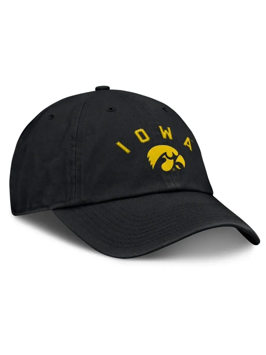 Fanatics Мужская черная регулируемая кепка Iowa Hawkeyes Myth — изображение 3 из 4, черный