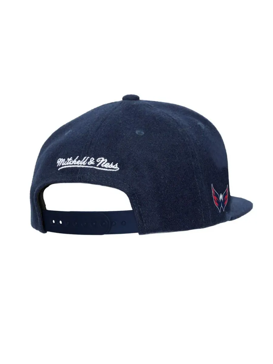 Mitchell & Ness Мужская регулируемая кепка Alexander Ovechkin Navy Washington Capitals All Time — изображение 2 из 2