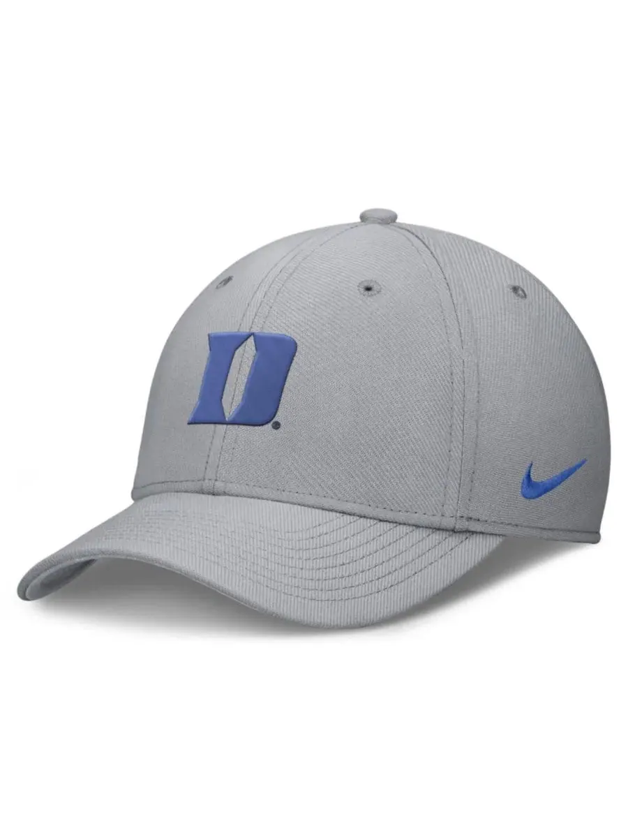 Кепка Nike с вышивкой Duke Blue Devils — изображение 1 из 4, серый