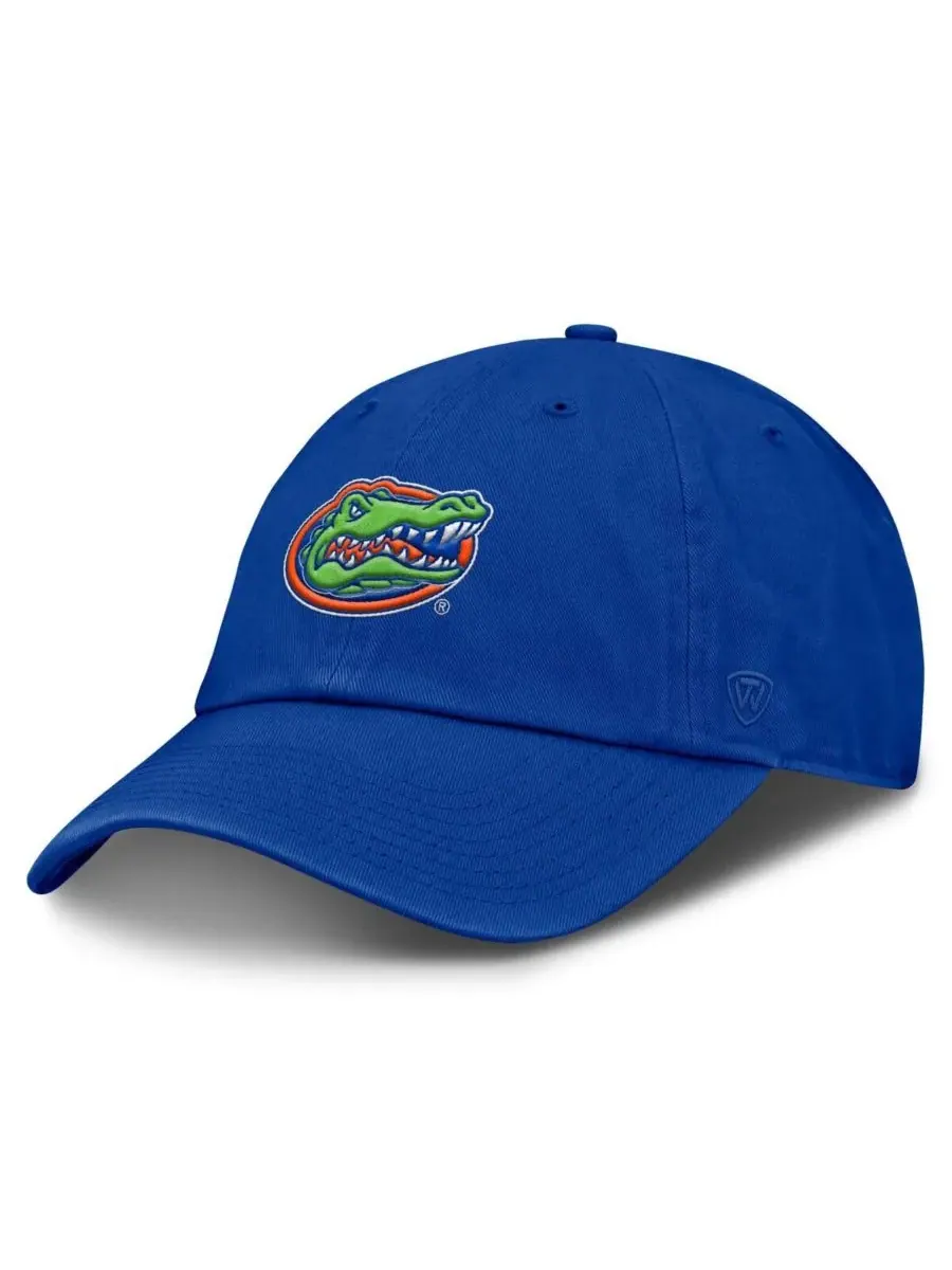 Мужская регулируемая кепка Royal Florida Gators Staple Top of the World — изображение 1 из 4, королевский