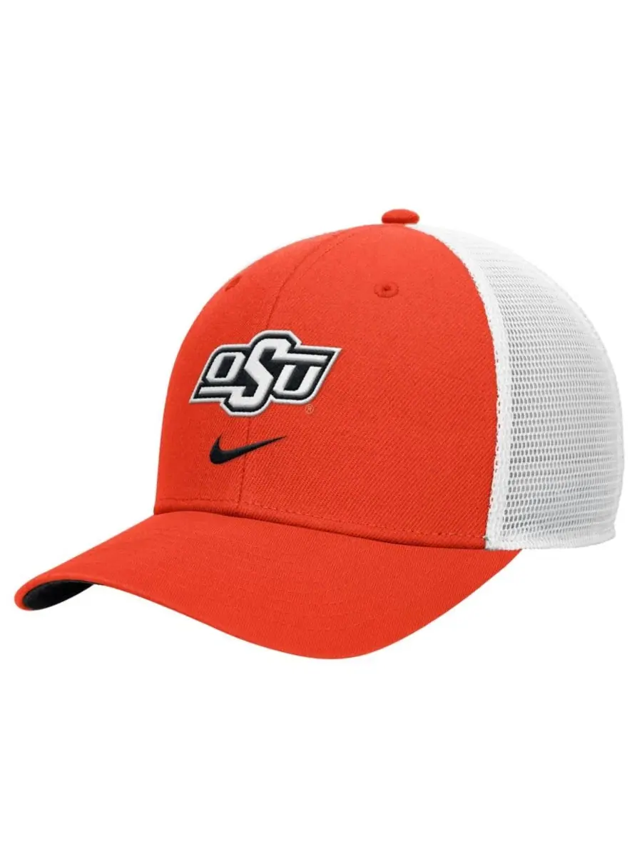 Кепка Nike Rise Trucker Dri-FIT с вышивкой — изображение 1 из 3, оранжевый