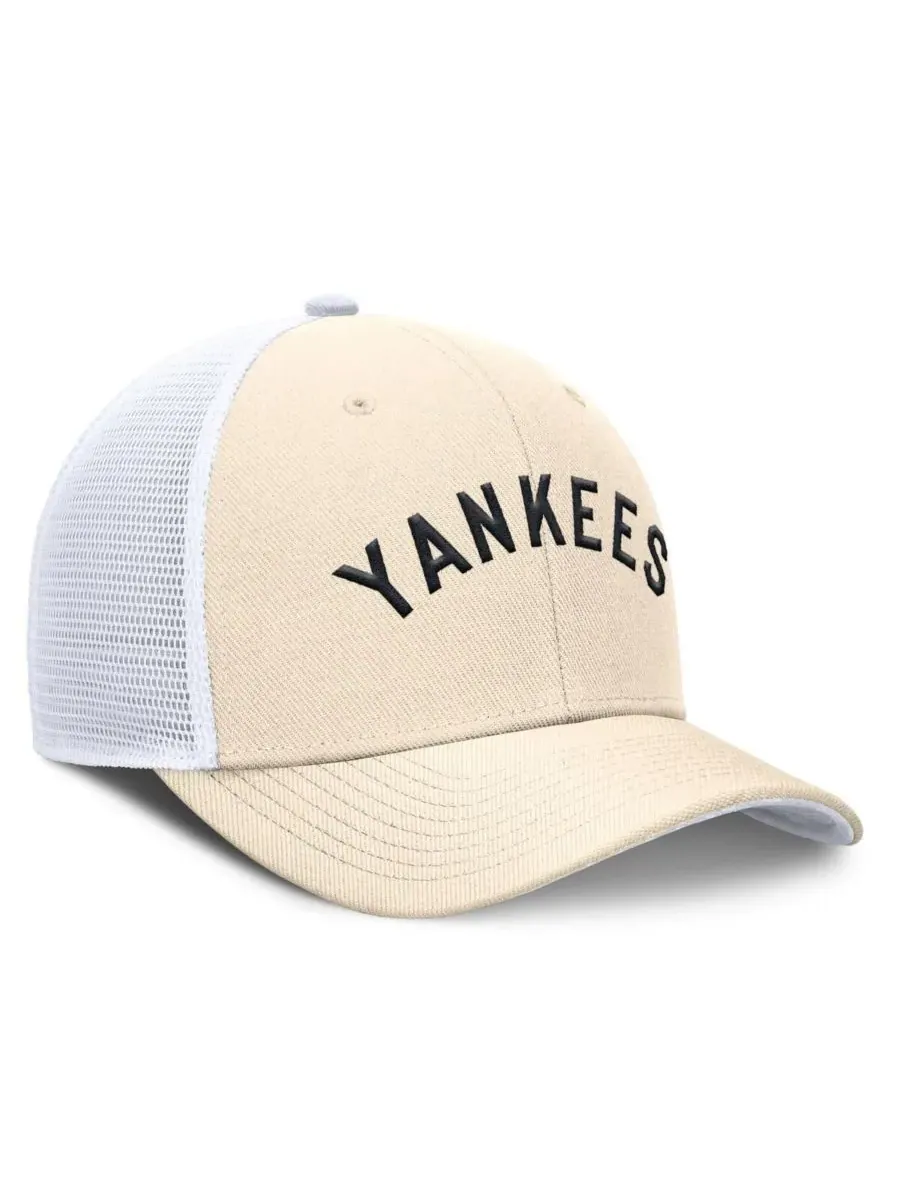 Мужская бейсболка-тракер Natural New York Yankees Cooperstown Collection Dri-FIT Rise с — изображение 3 из 4, прозрачный